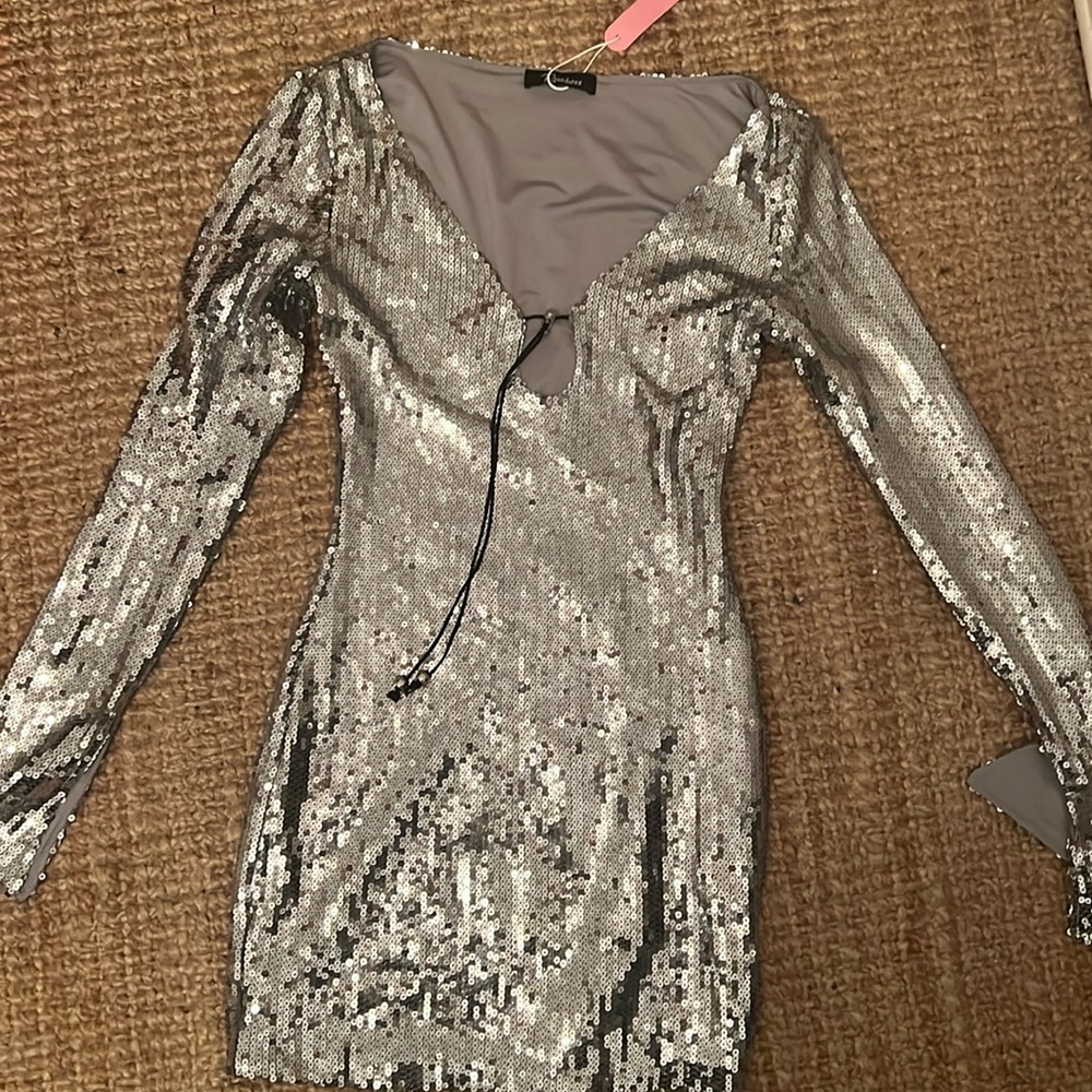 Silver dress